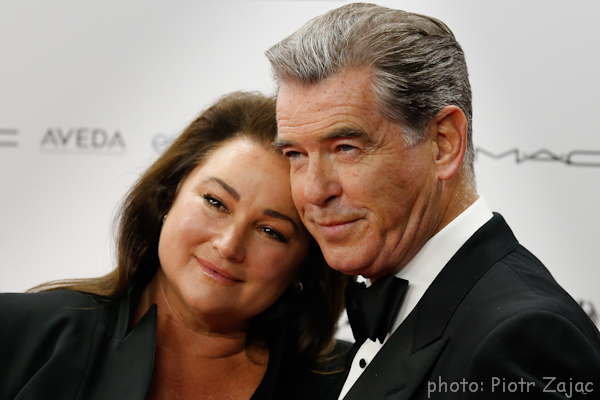 Pierce Brosnan and his wife Keely Shaye Smith during 29th European Film Awards Ceremony in Wroclaw, Poland