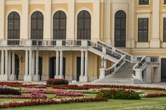 Schönbrunn Palace in Wien, Austria